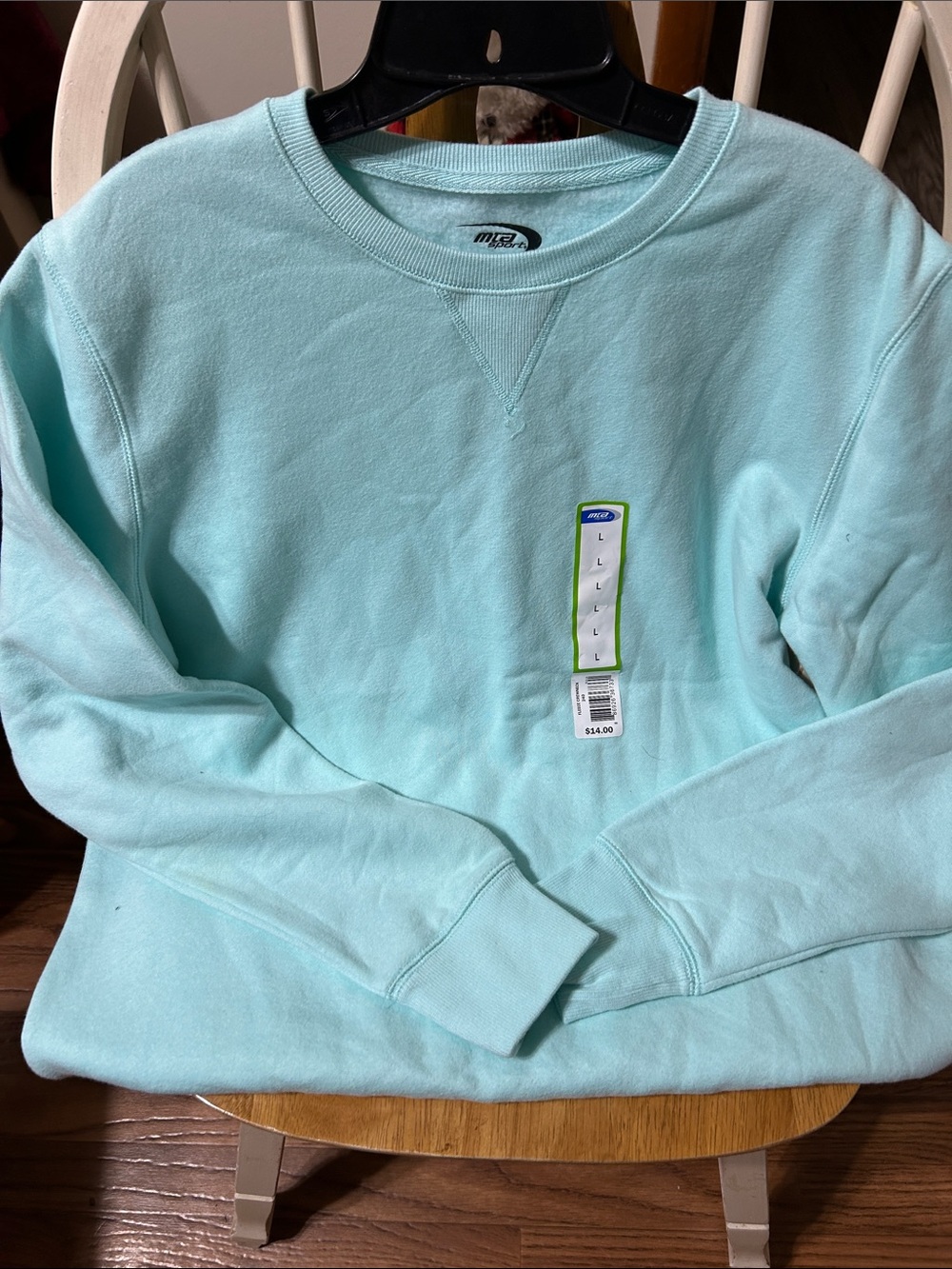 MTA Sport Light Aqua Pullover Sweatshirt